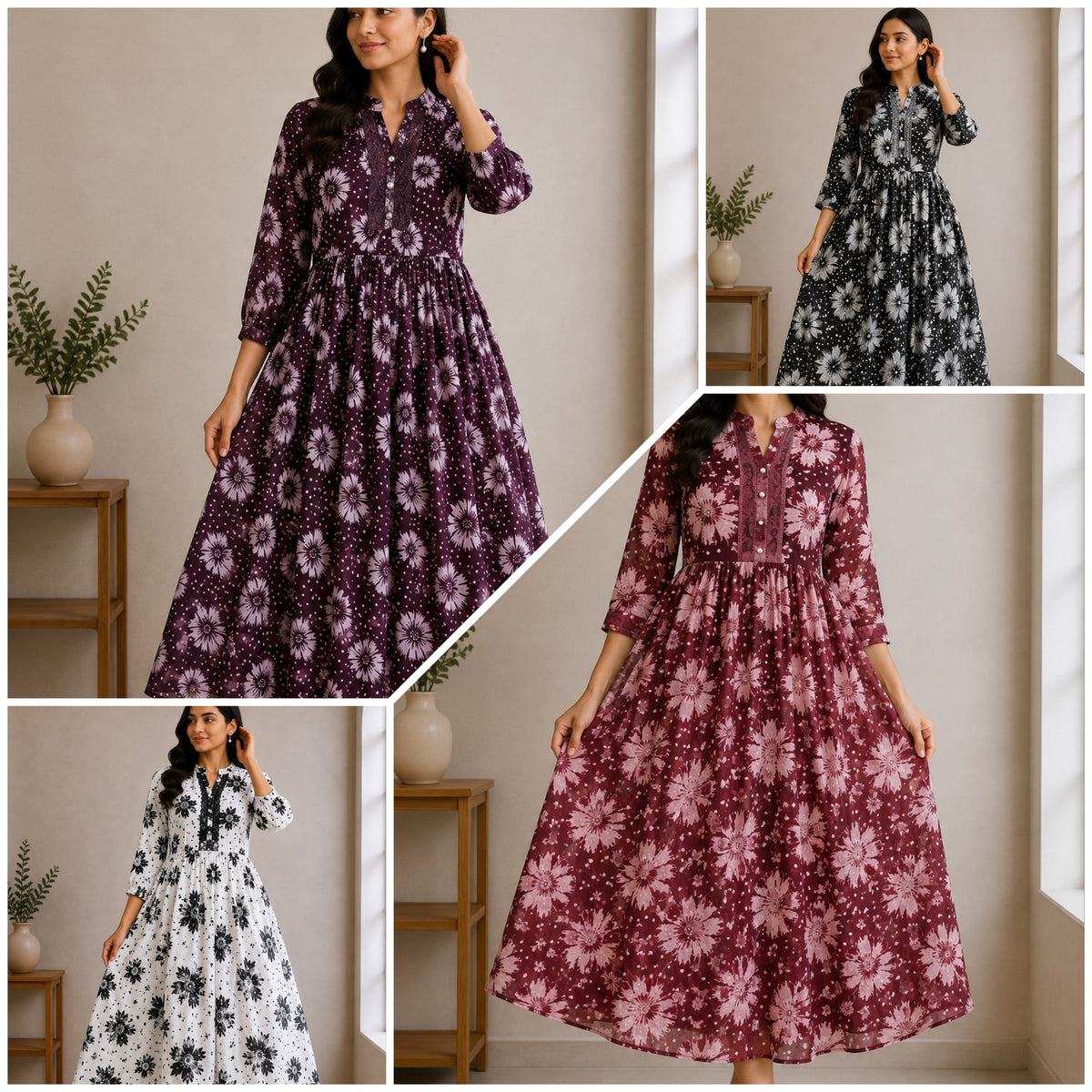 Aurelia Floral  Maxi Dress
