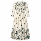 Women’s Floral Printed Long Maxi Dress