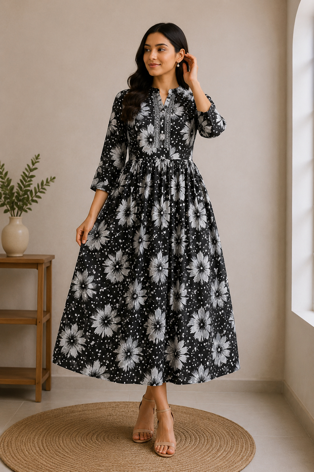 Aurelia Floral  Maxi Dress