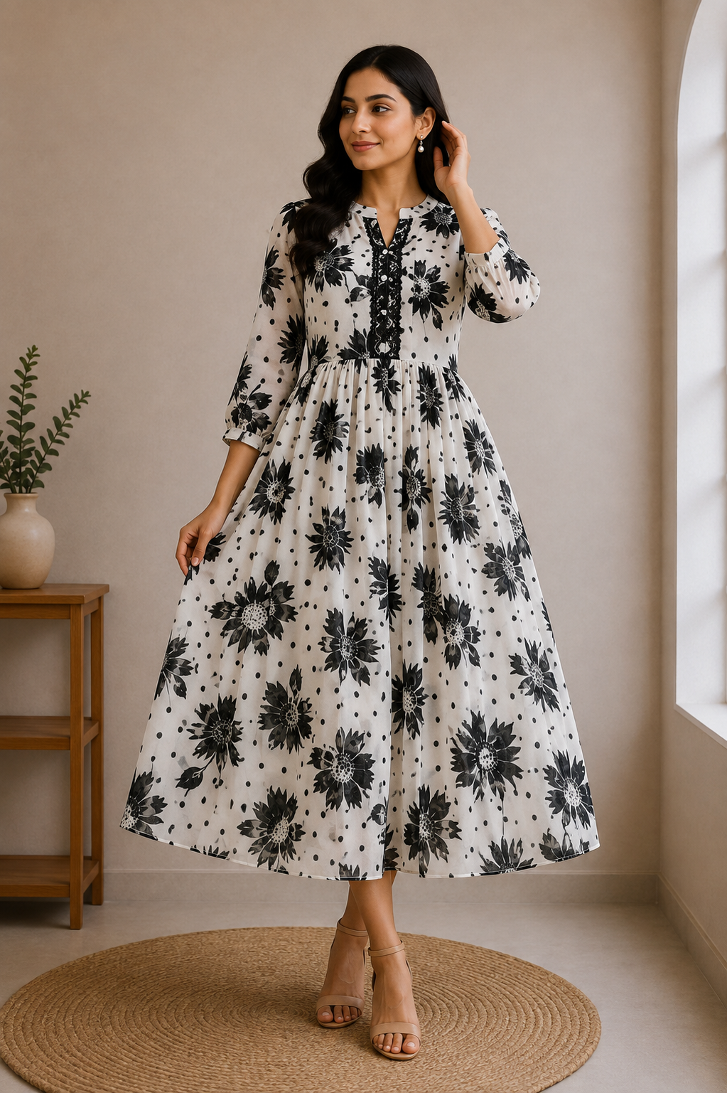 Aurelia Floral  Maxi Dress